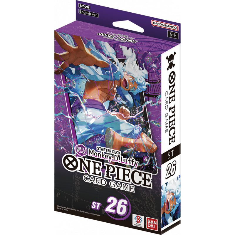 One Piece Card Game ST26 Starter Deck Purple/Black Monkey D. Luffy - Pastime Sports & Games
