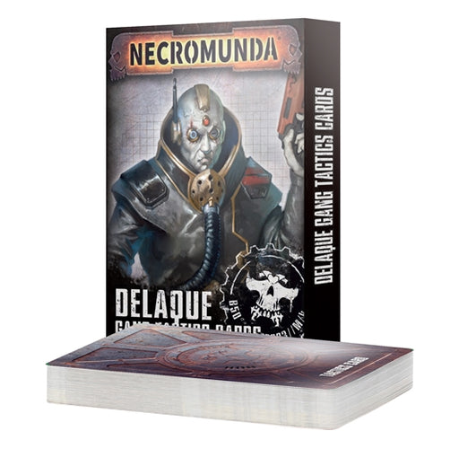 Necromunda Delaque Gang Tactics Cards (300-28) - Pastime Sports & Games