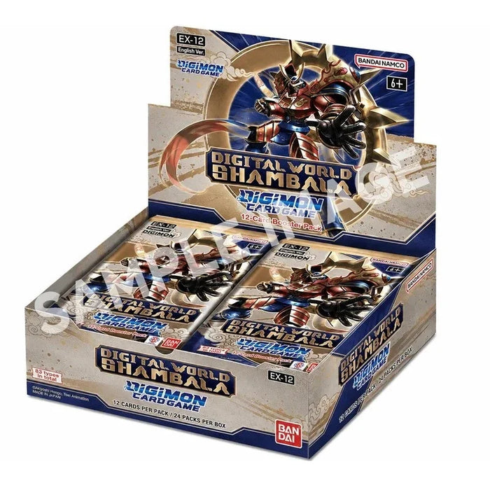 Digimon Digital World Shambala Extra Booster EX-12 Box/Case