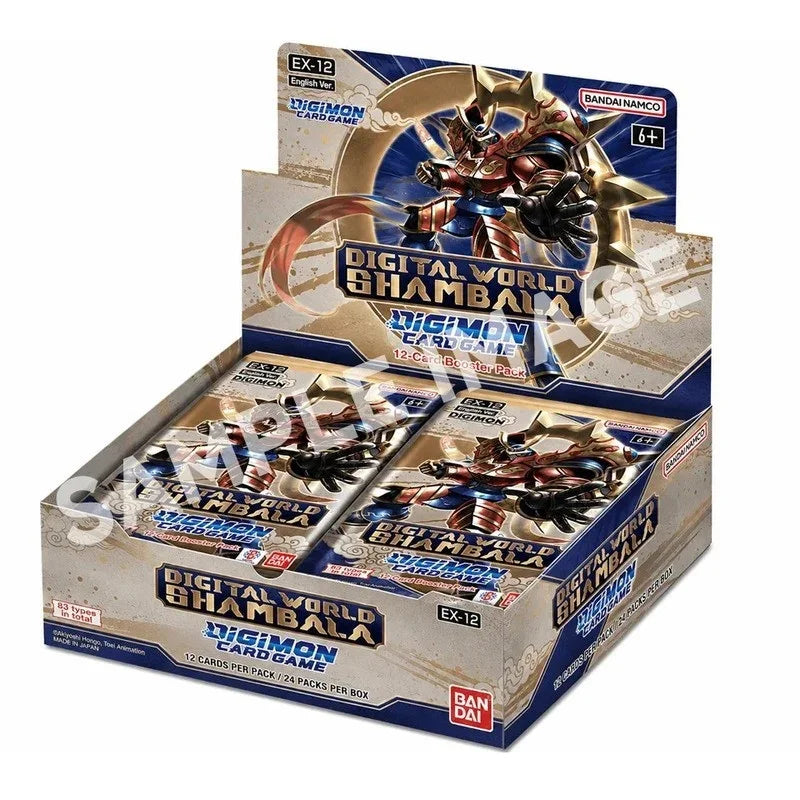 Digimon Digital World Shambala Extra Booster EX-12 Box/Case