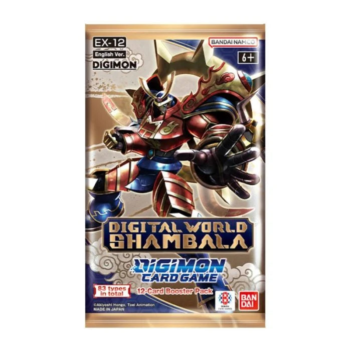 Digimon Digital World Shambala Extra Booster EX-12 Box/Case