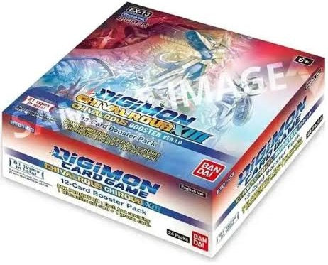 Digimon Chivalrous XIII Extra Booster Box/Case EX-13