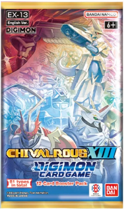 Digimon Chivalrous XIII Extra Booster Box/Case EX-13