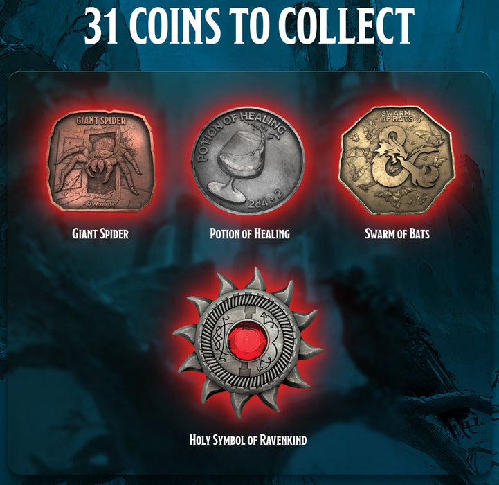 Dungeons & Dragons Ravenloft Treasure Mystery Blind Packs
