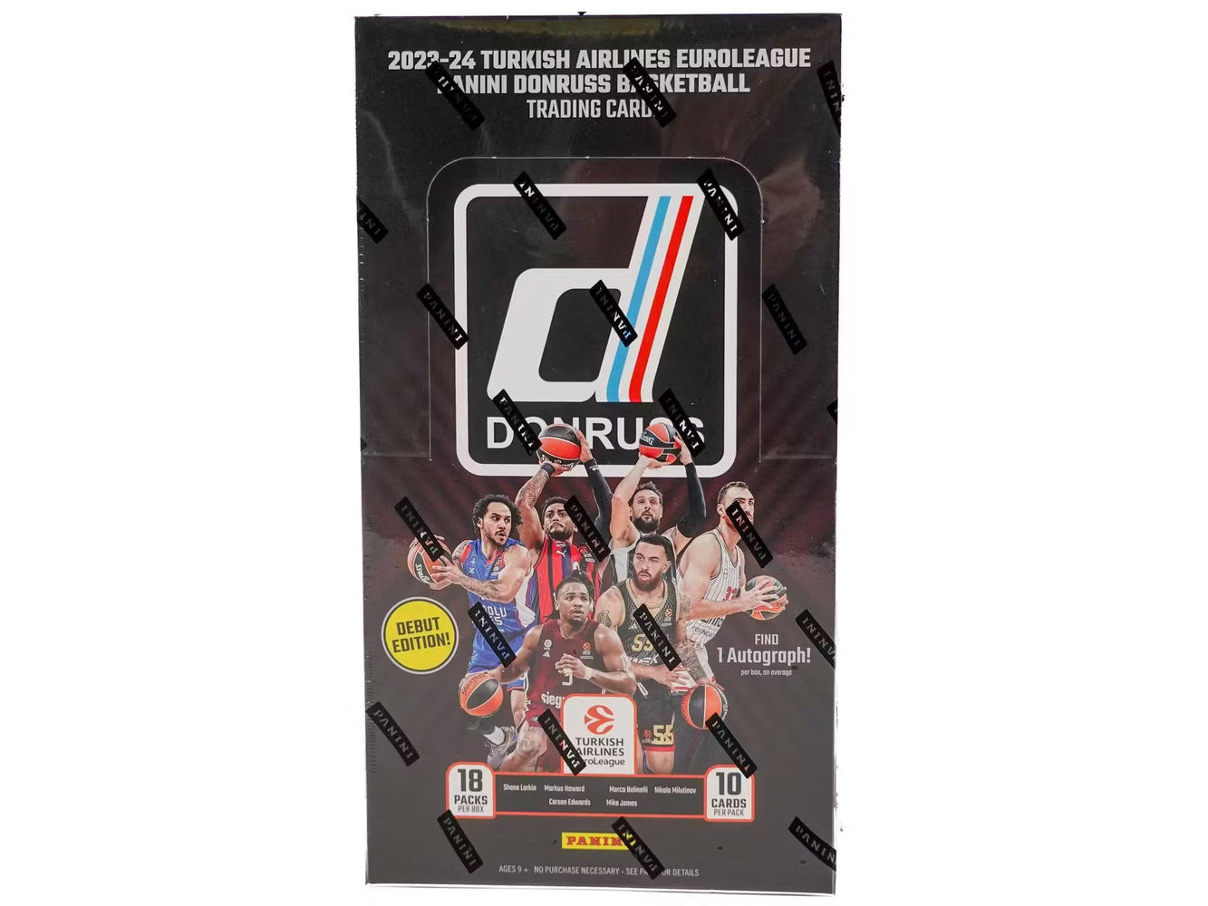 2023/24 Panini Donruss Turkish Airlines EuroLeague Basketball Hobby Box