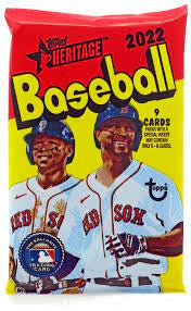 2022 Topps Heritage MLB Baseball Blaster Box
