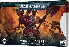 Warhammer 40,000 World Eaters Index Cards (72-67) - Pastime Sports & Games