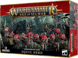 Warhammer Age Of Sigmar Gloomspite Gitz Squig Herd (89-48)