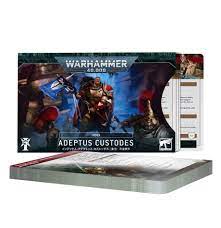 Warhammer 40,000 Adeptus Custodes Index Cards (72-01) - Pastime Sports & Games