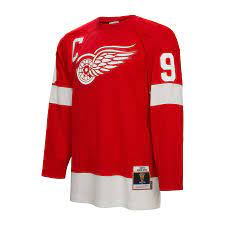 Detroit Red Wings Gordie Howe 1960-61 Mitchell And Ness Red Hockey Jersey - Pastime Sports & Games
