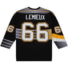 Pittsburgh Penguins Mario Lemieux 1996-97 Mitchell And Ness Black Hockey Jersey - Pastime Sports & Games