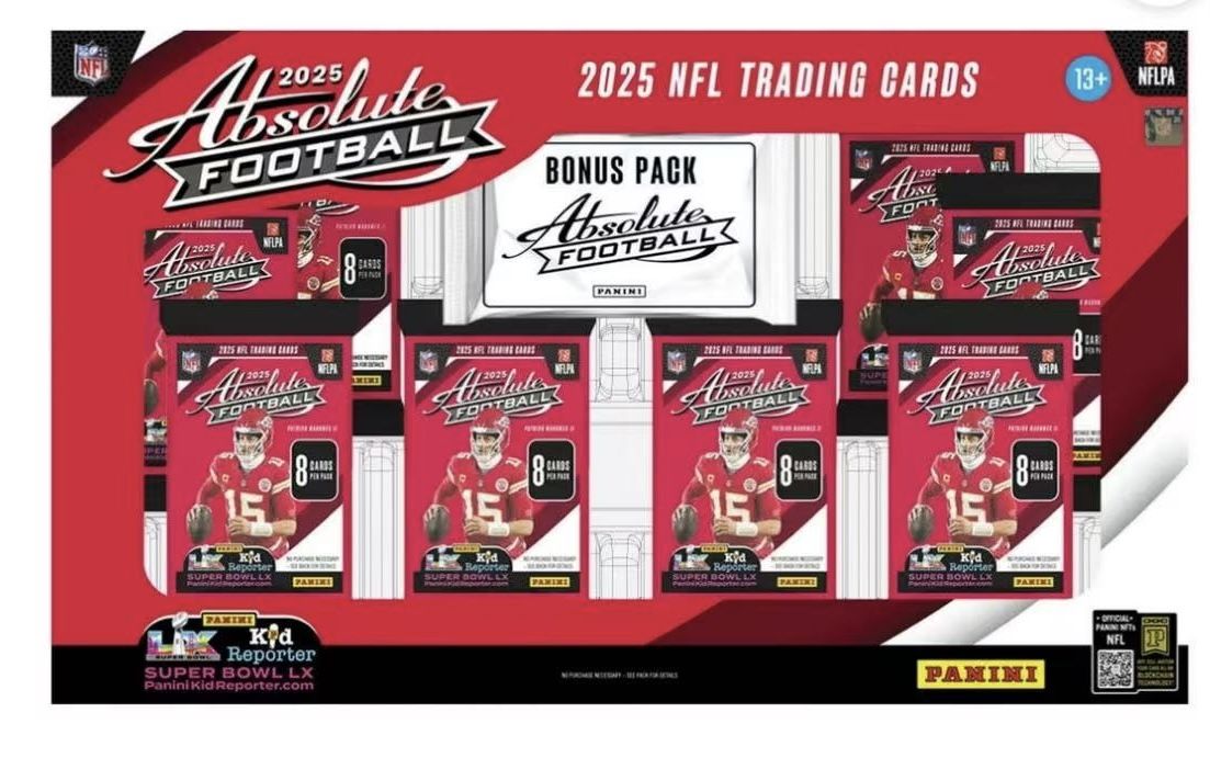 2025 Panini Absolute NFL Football Bundle Box - Pastime Sports & Games