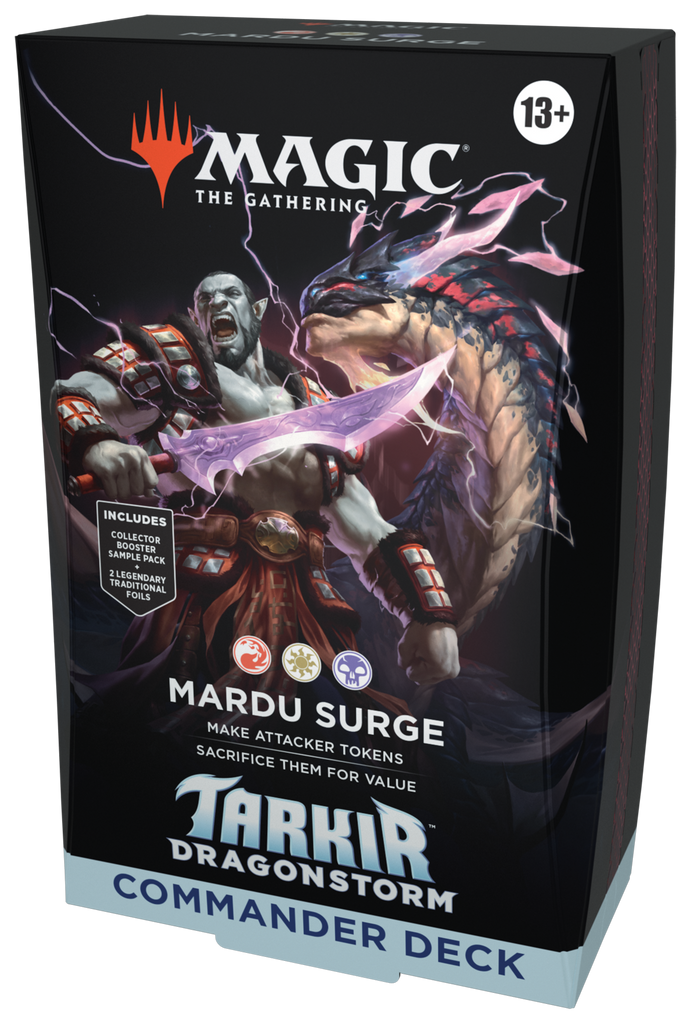 Magic The Gathering Tarkir Dragonstorm Commander Decks/Case
