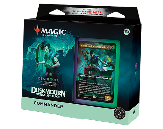 Magic The Gathering Duskmourn House Of Horror Commander Decks