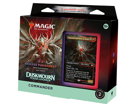 Magic The Gathering Duskmourn House Of Horror Commander Decks