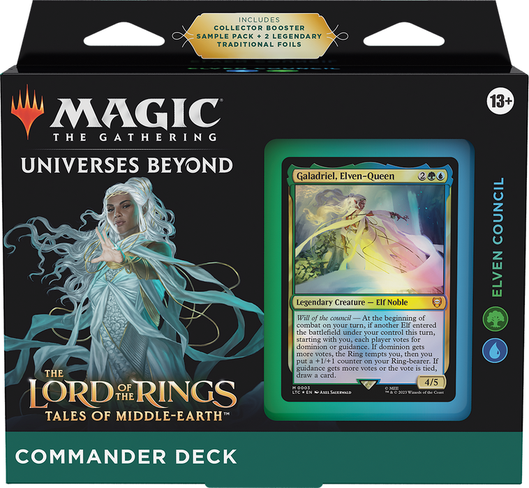 Magic The Gathering Lord Of The Rings Commander - Pastime Sports & Games