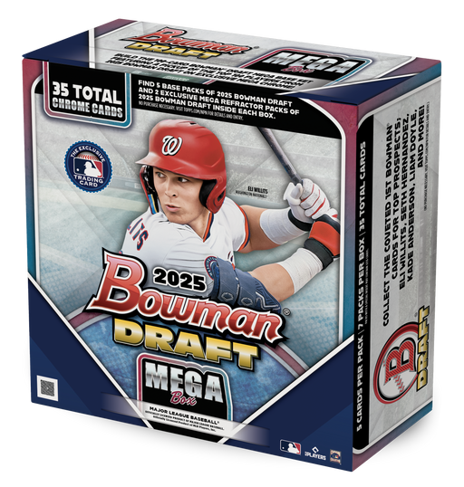 2025 Topps Bowman Draft Baseball Mega Box - Pastime Sports & Games