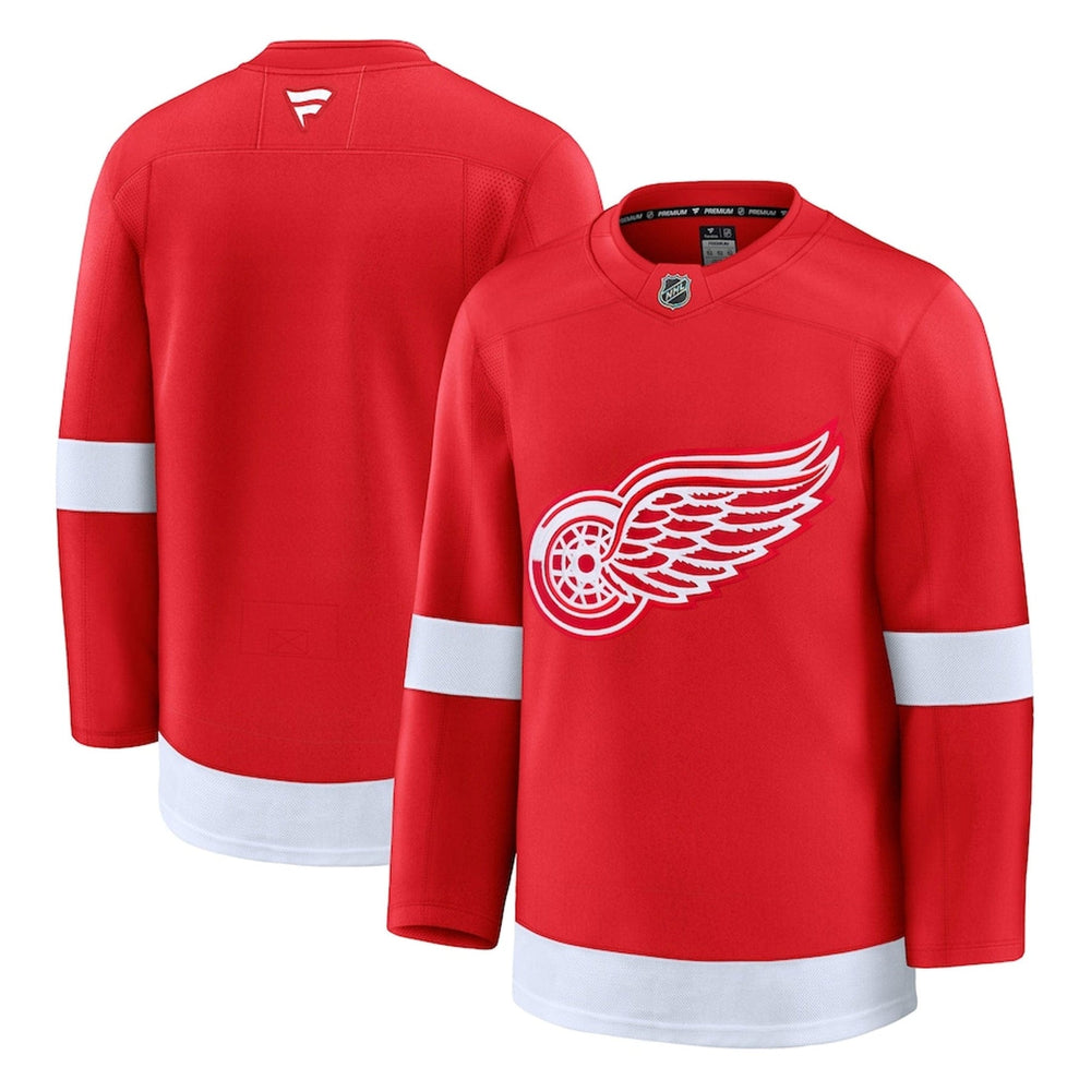 Fanatics Blank Detroit Red Wings Premium Senior Home Jersey