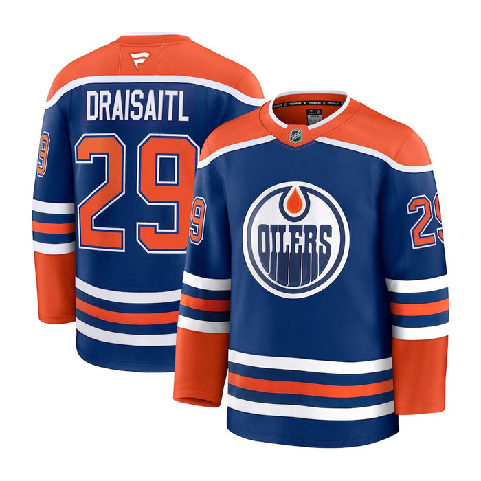 Fanatics Leon Draisaitl Edmonton Oilers Premium Senior Home Jersey