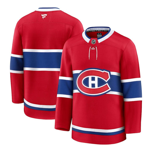 Fanatics Blank Montreal Canadiens Premium Senior Home Jersey