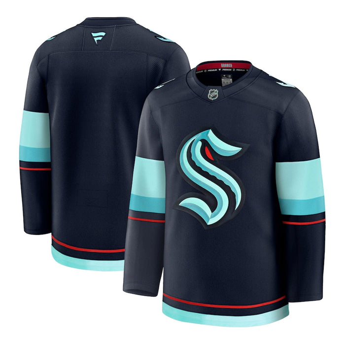 Fanatics Blank Seattle Krakens Premium Senior Home Jersey