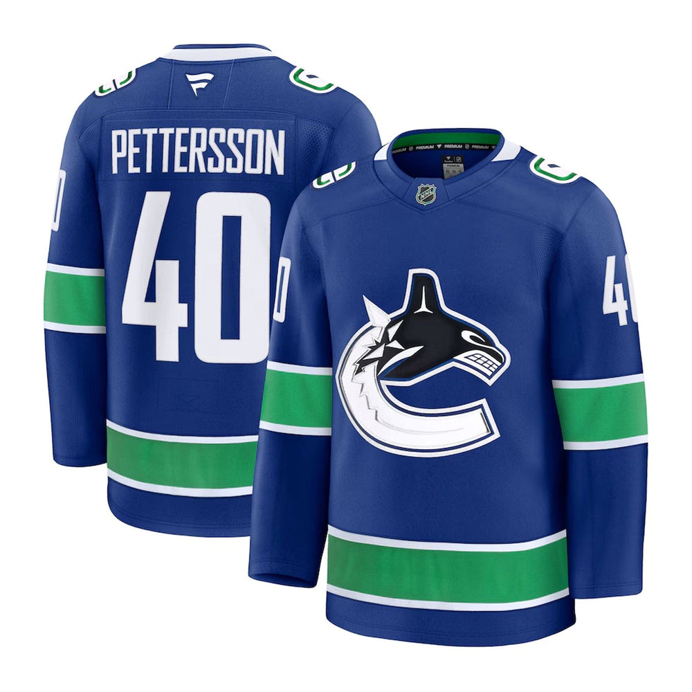 Fanatics Elias Pettersson Vancouver Canucks Premium Senior Home Jersey