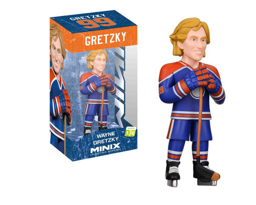 Minix Sport Wayne Gretzky Edmonton Oilers 7cm Collectible Figurine #136