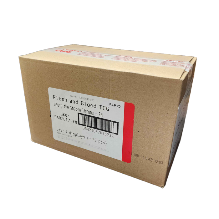 Flesh & Blood Usurp The Shadow Throne Booster Box - Pastime Sports & Games