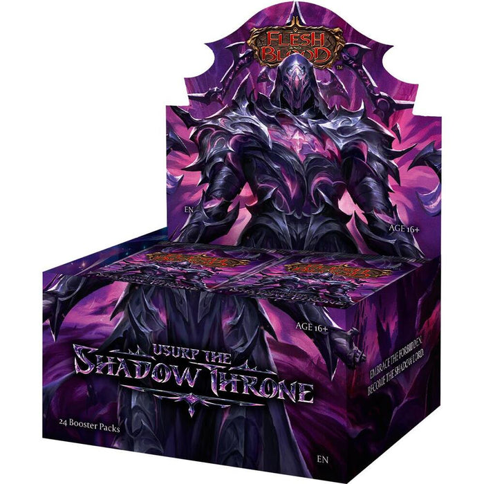 Flesh & Blood Usurp The Shadow Throne Booster Box - Pastime Sports & Games