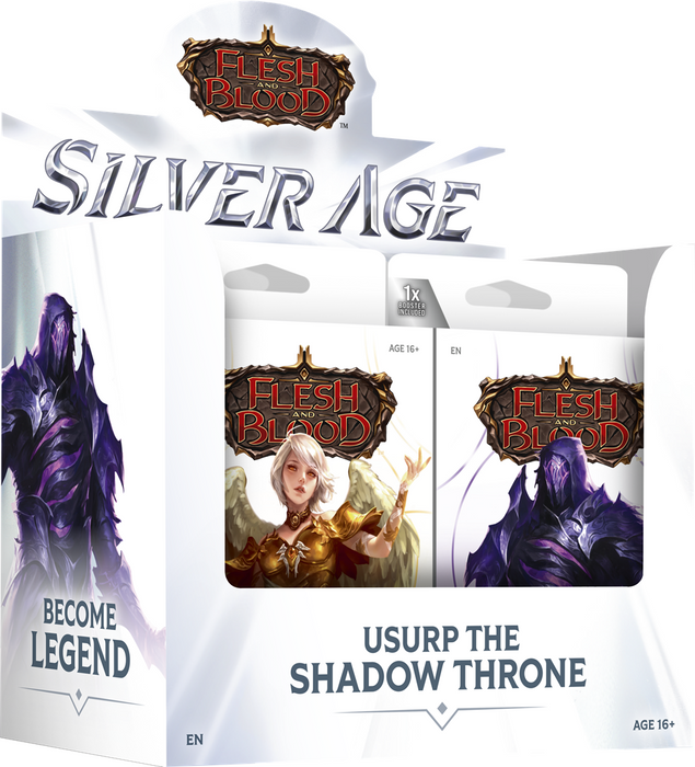 Flesh & Blood Silver Age Usurp The Shadow Throne Deck/Display