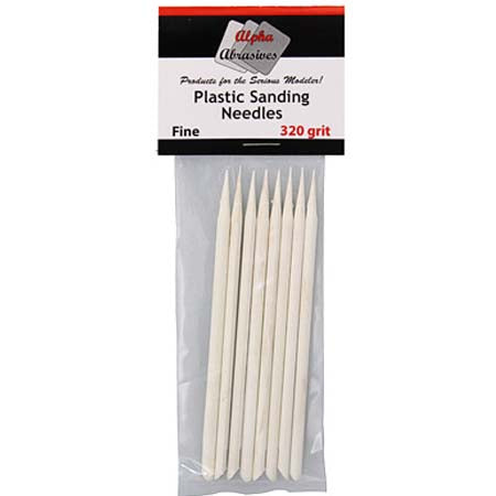 Alpha Abrasives Plastic Sanding Needles