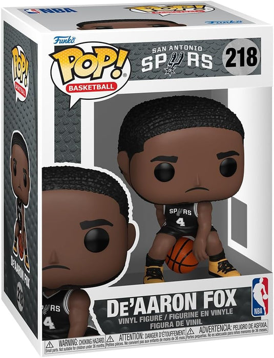 Funko Pop! Basketball San Antonio Spurs De'Aaron Fox #218 - Pastime Sports & Games