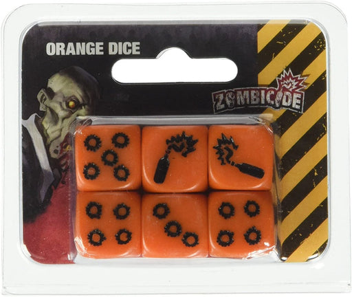 Zombicide Orange Dice - Pastime Sports & Games