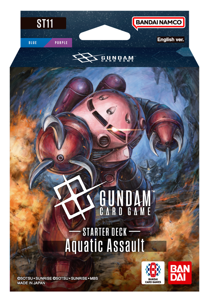 Gundam Card Game Starter Deck Aquatic Assault [ST-11]