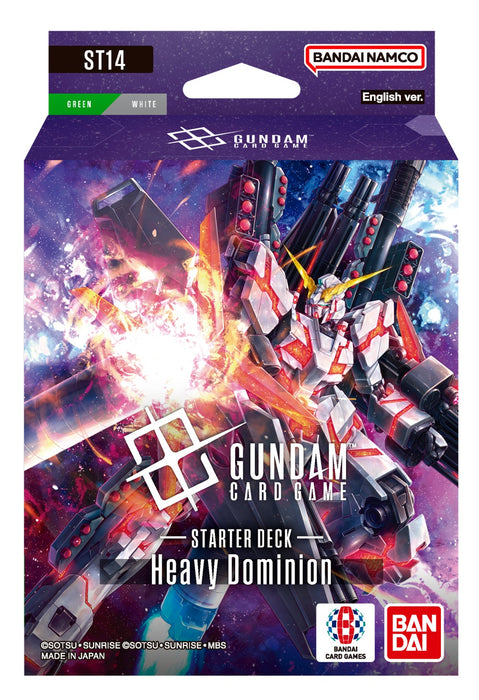 Gundam Card Game Starter Deck Heavy Dominion [ST-14]