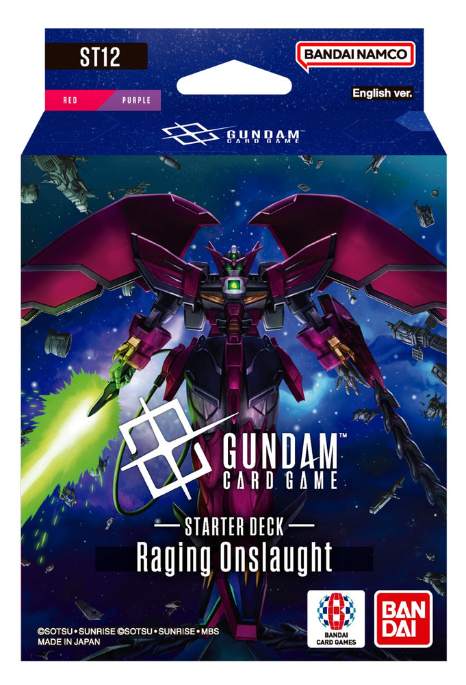 Gundam Card Game Starter Deck Raging Onslaught [ST-12]