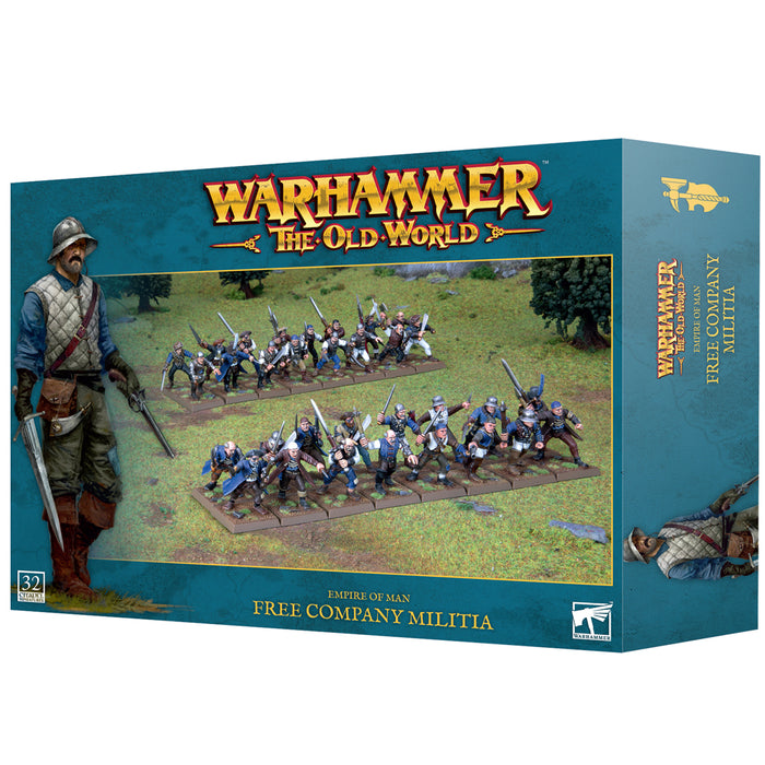 Warhammer The Old World Empire Of Man Free Company Militia (06-104) - Pastime Sports & Games