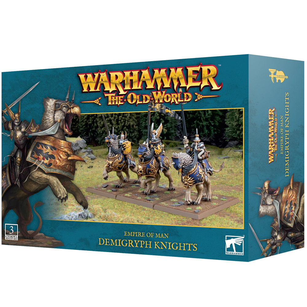 Warhammer The Old World Empire Of Man Demigryph Knights (06-107) - Pastime Sports & Games