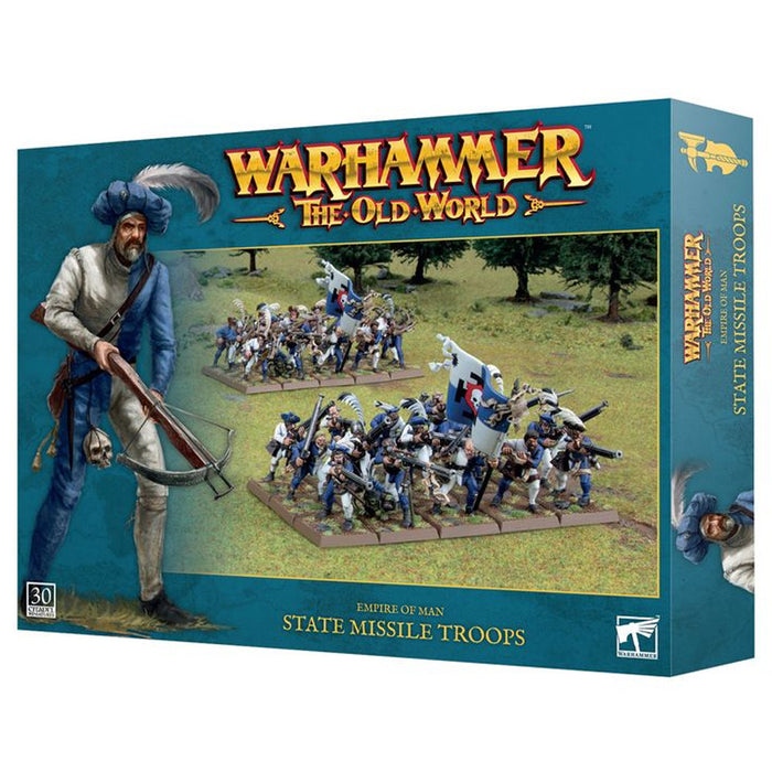 Warhammer The Old World Empire Of Man State Missile Troops (06-110) - Pastime Sports & Games