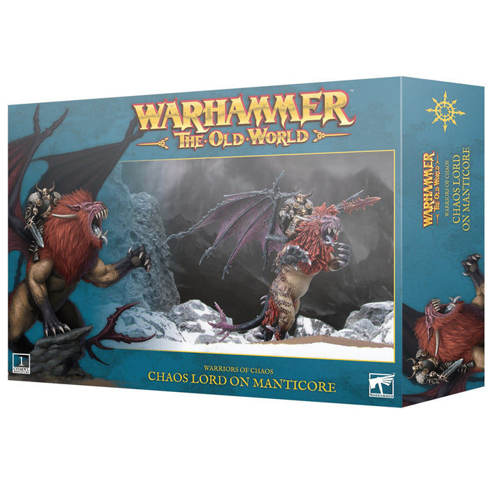 Warhammer The Old World Warriors Of Chaos Chaos Lord On Manticore (08-05)