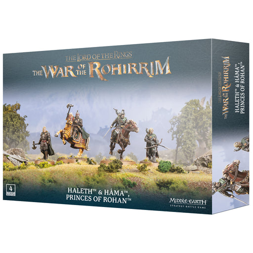 Middle Earth Strategy Battle Game The War Of The Rohirrim Haleth & Hama Princes Of Rohan (30-89)