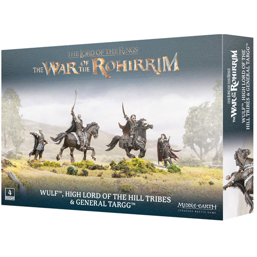 Middle Earth Strategy Battle Game The War Of The Rohirrim Wulf, High Lord Of The Hill Tribes & General Targg (30-92)