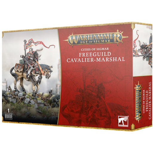 Warhammer Age Of Sigmar Cities Of Sigmar Freeguild Cavalier Marshal (86-05) - Pastime Sports & Games