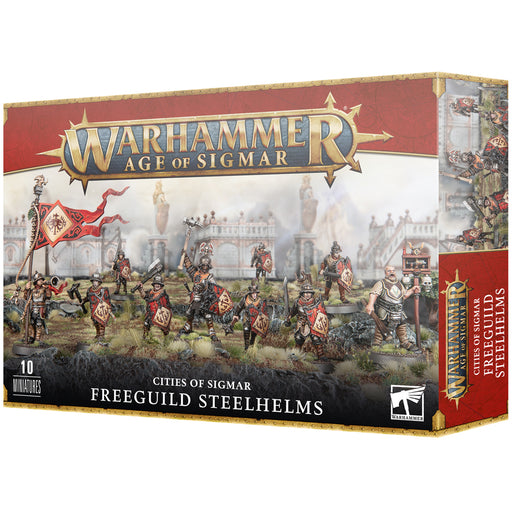 Warhammer Age Of Sigmar Cities Of Sigmar Freeguild Steelhelms (86-06) - Pastime Sports & Games