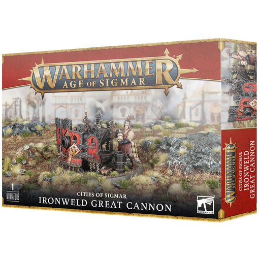 Warhammer Age Of Sigmar Cities Of Sigmar Ironweld Great Cannon (86-11) - Pastime Sports & Games