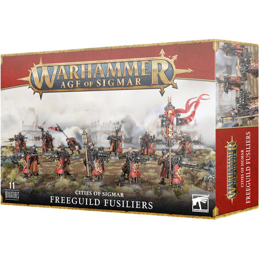 Warhammer Age Of Sigmar Cities Of Sigmar Freeguild Fusilliers (86-19) - Pastime Sports & Games