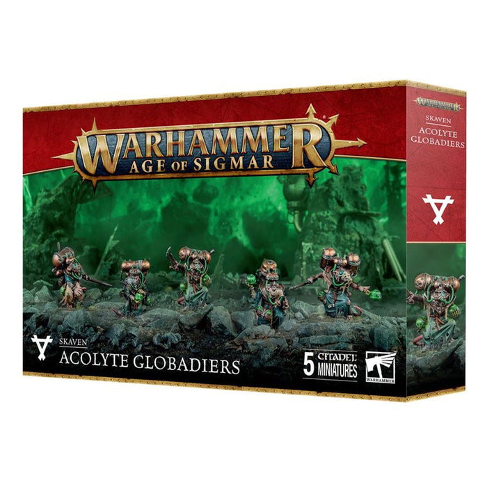 Warhammer Age Of Sigmar Skaven Acolyte Globadiers (90-47)