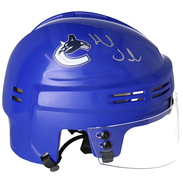 Henrik Sedin Autographed Vancouver Canucks Mini Helmet - Pastime Sports & Games