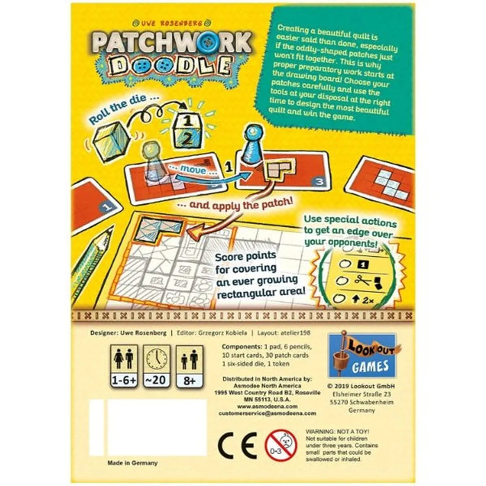 Patchwork Doodle - Pastime Sports & Games
