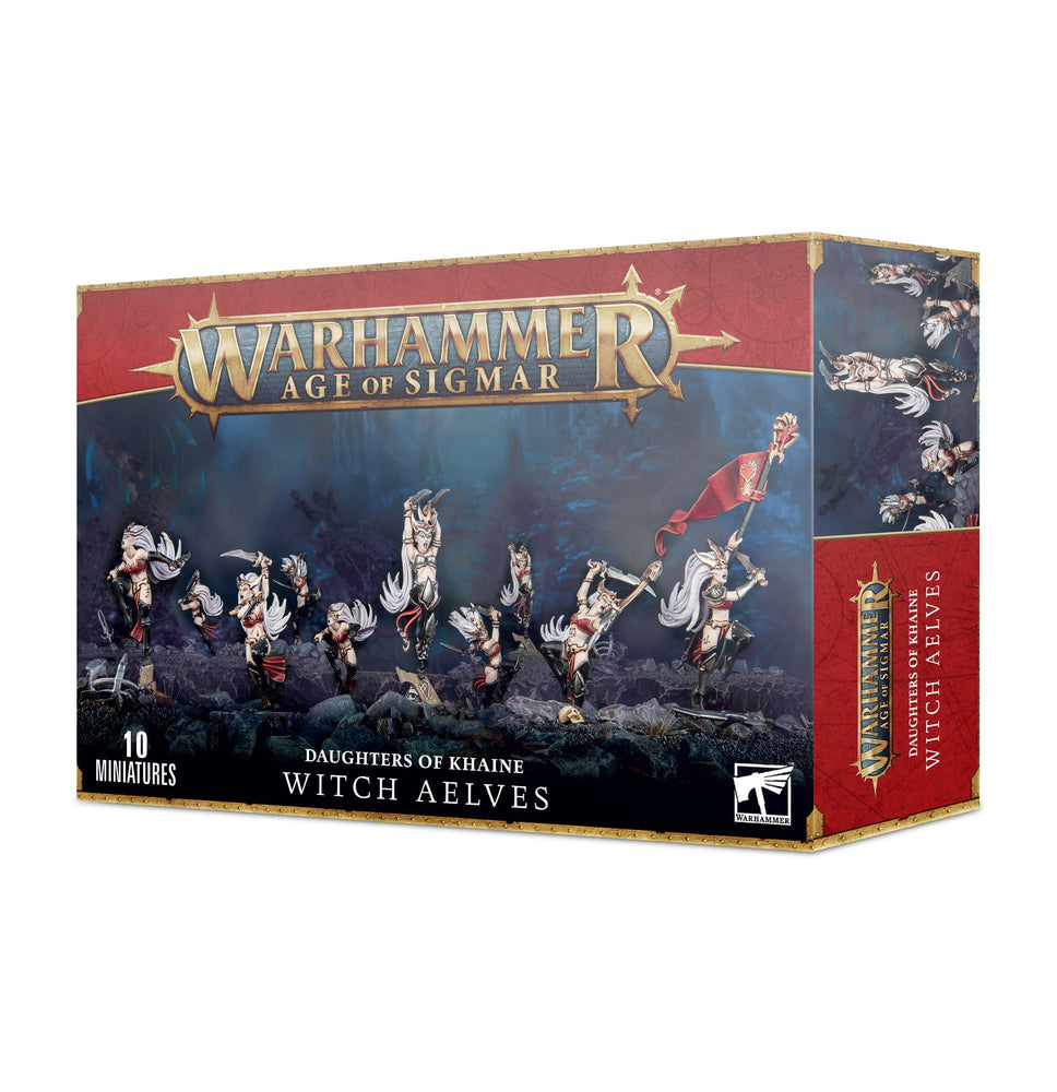 Warhammer Age Of Sigmar Daughters Of Khaine Witch Aelves (85-10) - Pastime Sports & Games